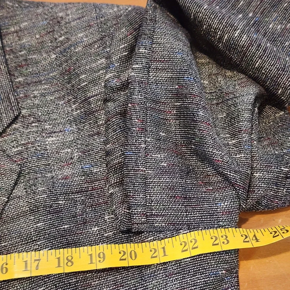 Bartolini Blazer Sport Coat 46R Wool Silk Tweed Gray Multi Office Wedding Casual